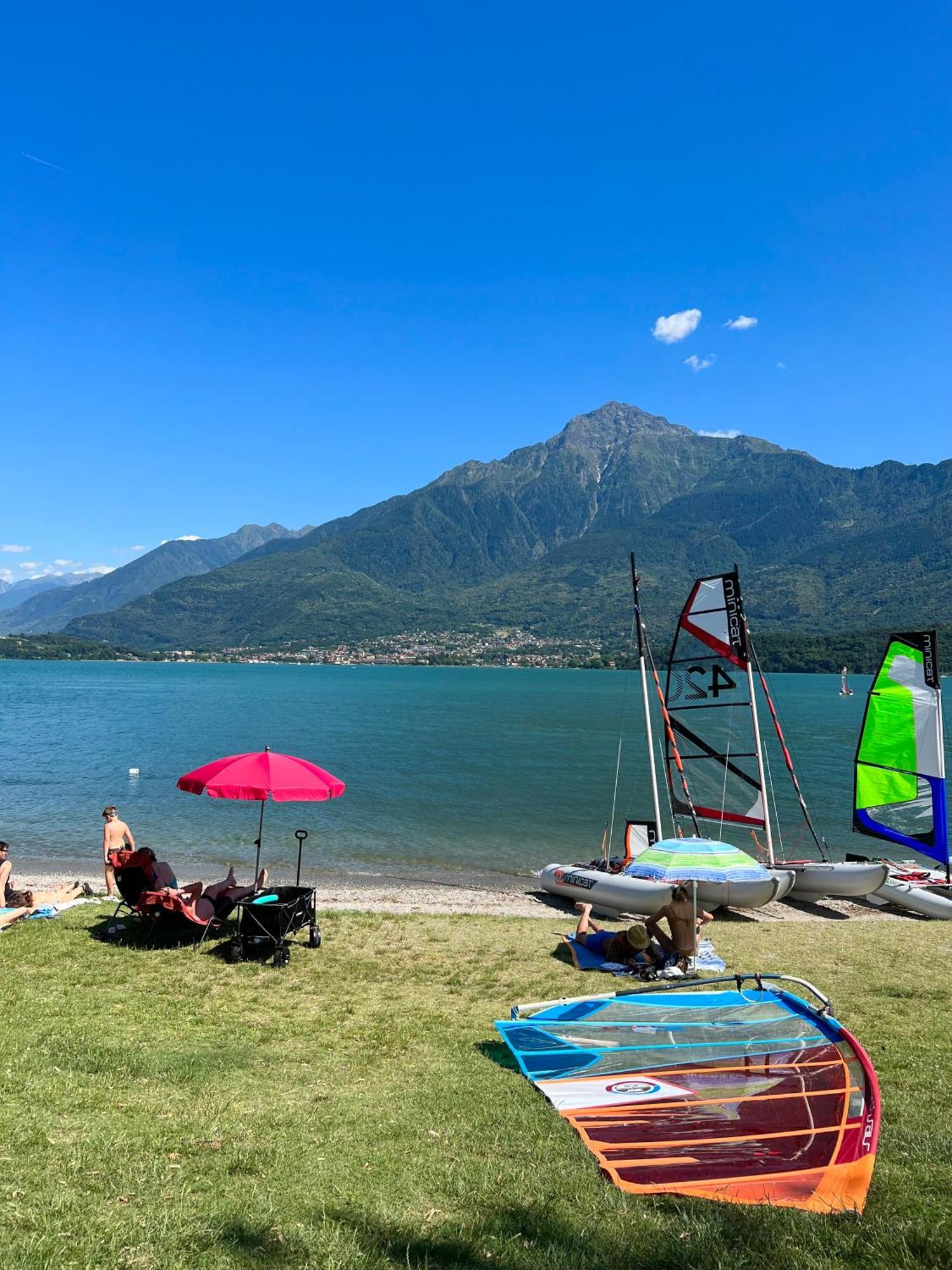 Casa Paola Central Stay By The Lake Domaso Exterior foto